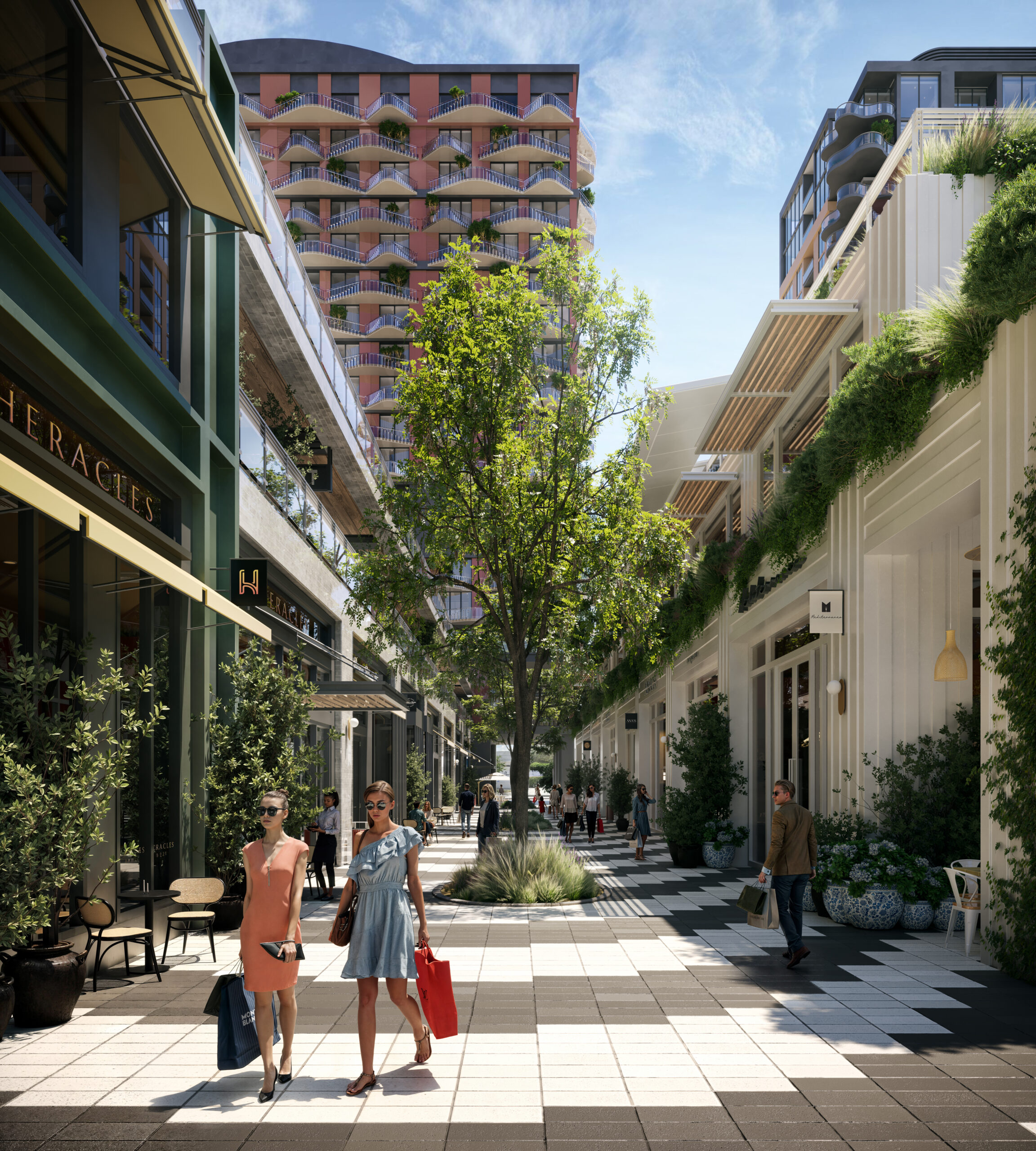 midtown park by proper retail view 2