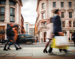 The Transformation of Shopping Streets Over the Years